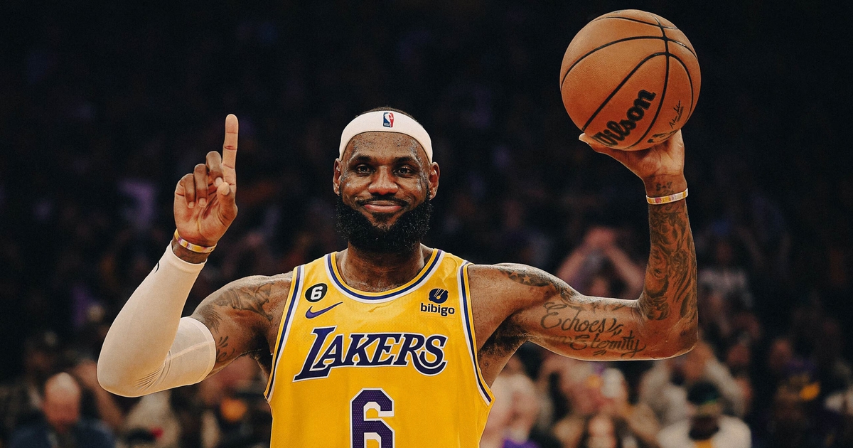 LeBron James gần 40 tuổi vẫn 'hot' nhất NBA, người đứng thứ 2 gây bất ngờ