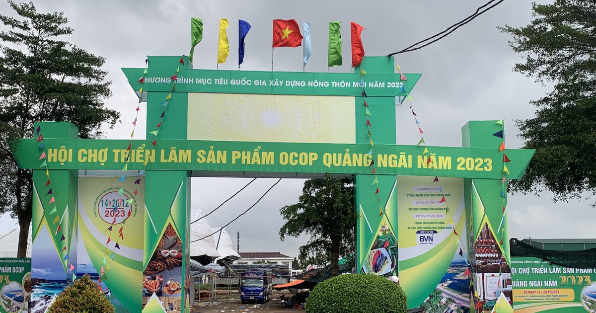 Xử lý trách nhiệm đơn vị, cá nhân liên quan tổ chức Hội chợ OCOP Quảng Ngãi