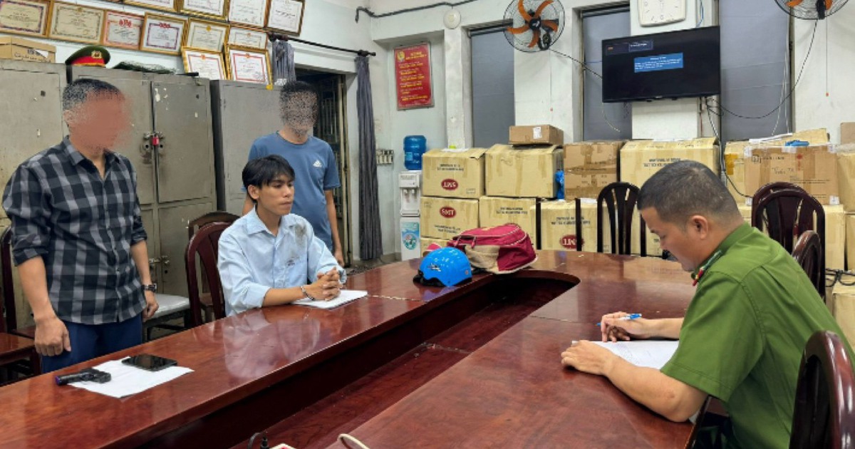 Bắt nghi phạm mang súng nhựa cướp tiệm vàng ở Q.Tân Bình