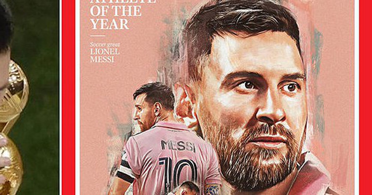 Messi trở thành cầu thủ bóng đá đầu tiên được tạp chí Time vinh danh