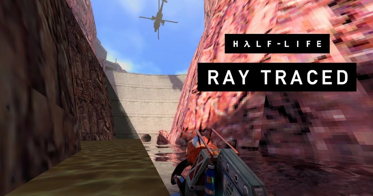 Half-Life được lột xác với đồ họa ray-tracing