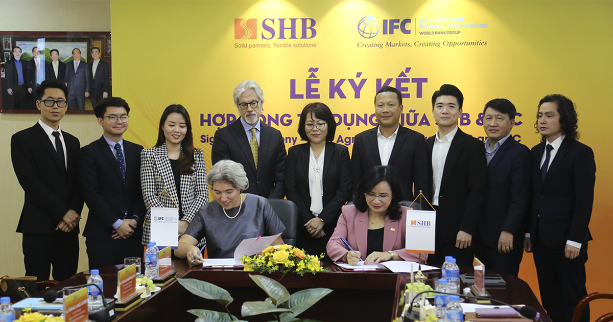 SHB và IFC ký kết hợp tác Khoản vay cao cấp