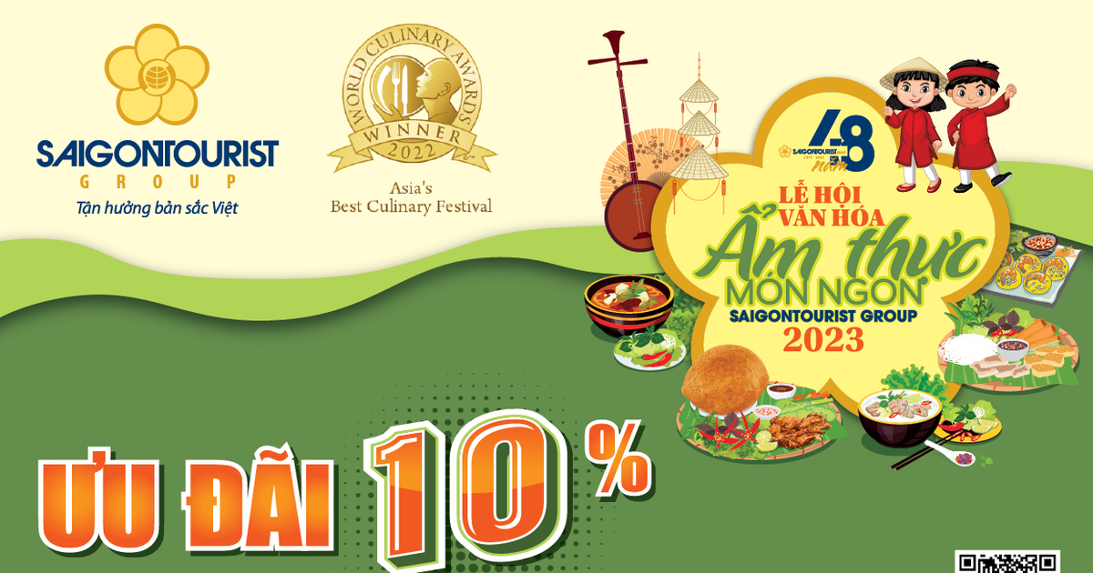 Mở bán vé Lễ hội ẩm thực, Món ngon Saigontourist Group 2023