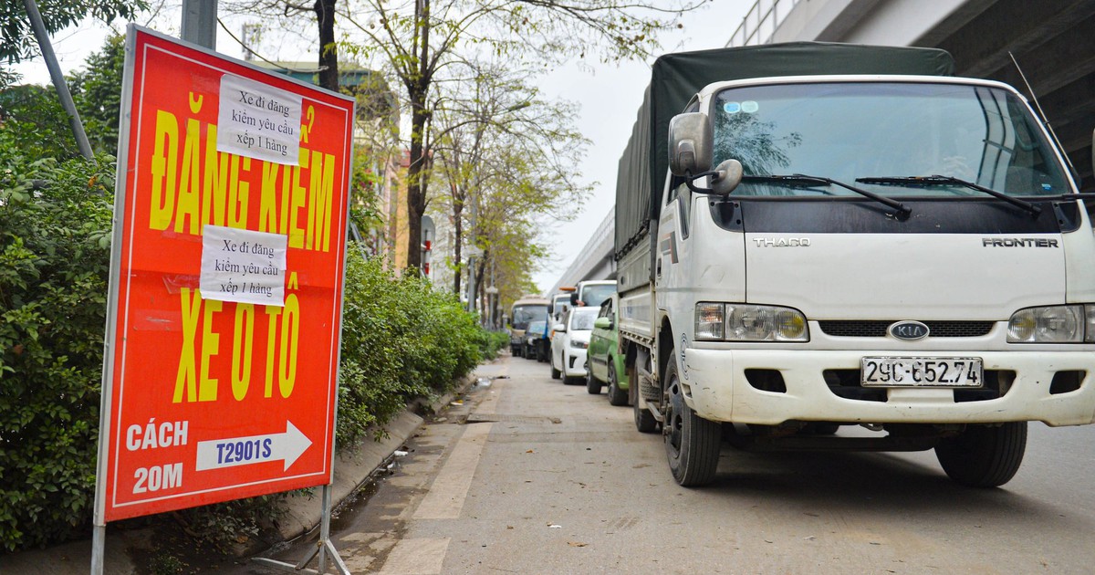 Hàng trăm nghìn ô tô nguy cơ quá hạn đăng kiểm