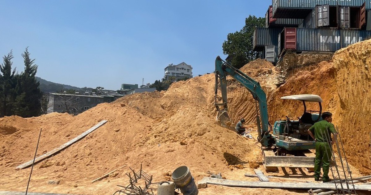 Đà Lạt: Tai nạn sập đất đè một người đàn ông tử vong