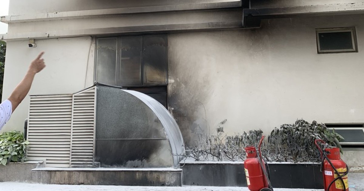 TP.HCM: Cháy chung cư ở Nhà Bè, nghi bị đốt