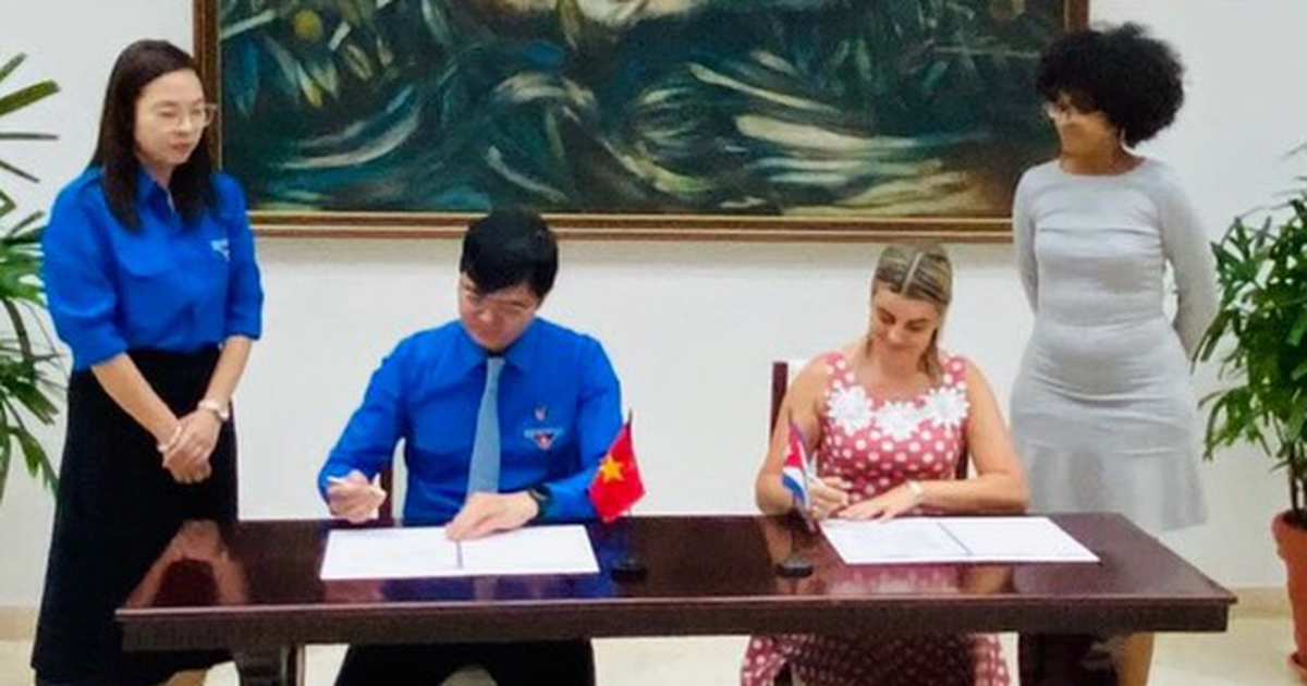Đẩy mạnh hợp tác giữa Đoàn Thanh niên hai nước Việt Nam - Cuba