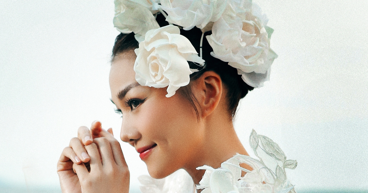 Thanh Hằng hack tuổi diệu kỳ khi mặc váy cưới cô dâu