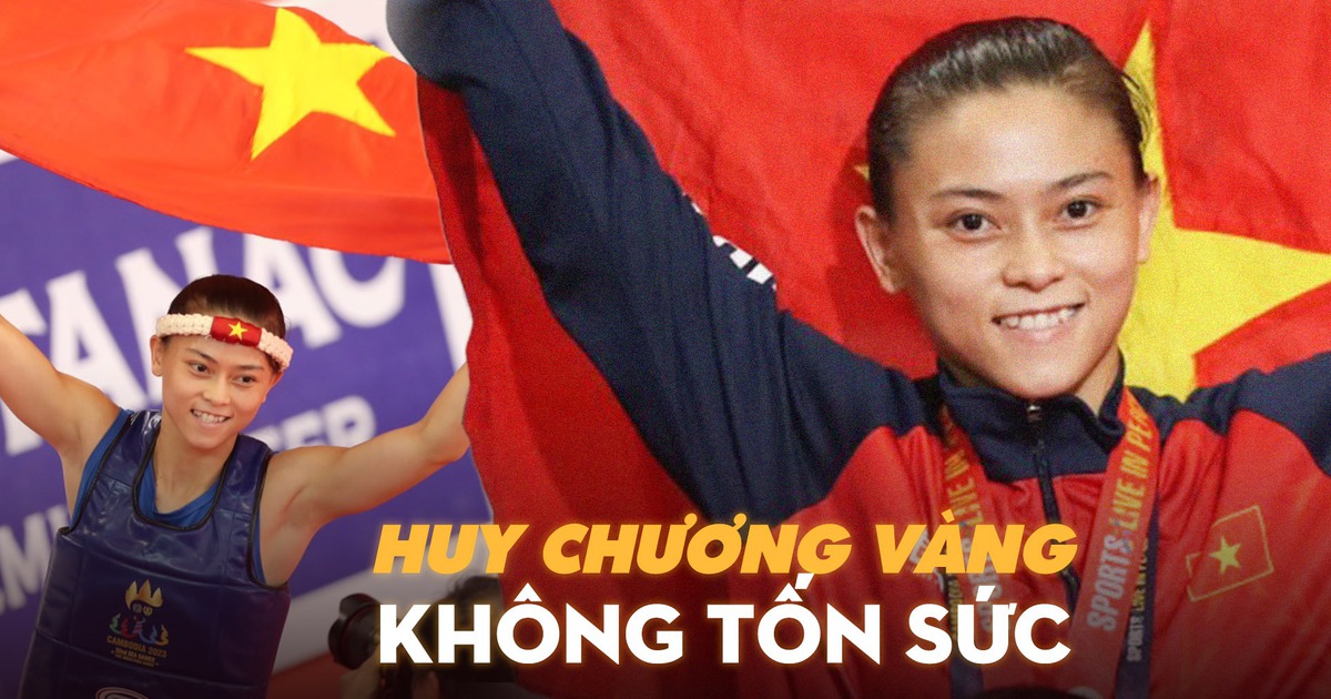 Vì sao Huỳnh Hà Hữu Hiếu chỉ đánh một trận đã giành HCV môn Kun Khmer?