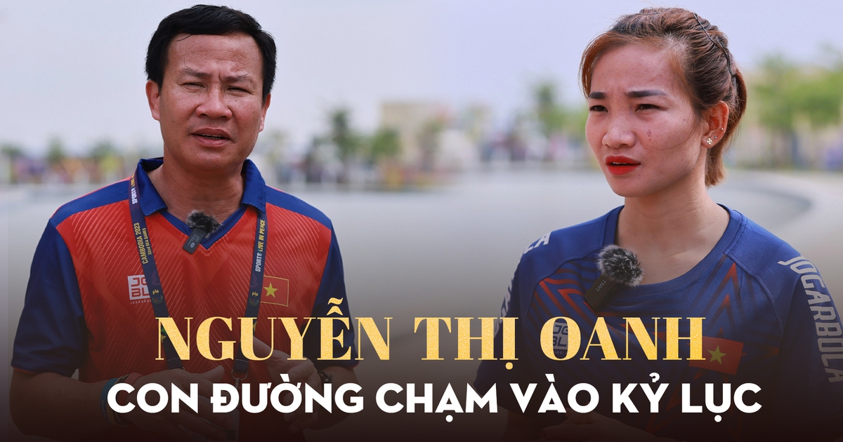 NÓNG | Giao lưu với 'cô gái vàng' Nguyễn Thị Oanh và huấn luyện viên ngay tại Campuchia