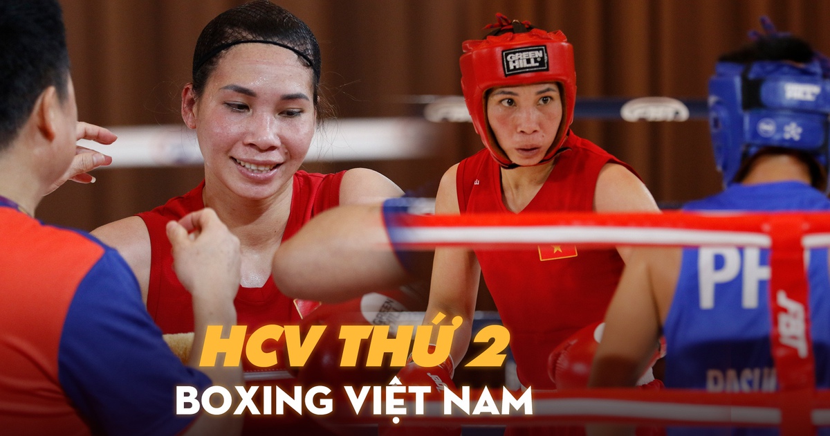 Nữ võ sĩ Hà Thị Linh giành HCV thứ 2 cho boxing Việt Nam ở SEA Games 32