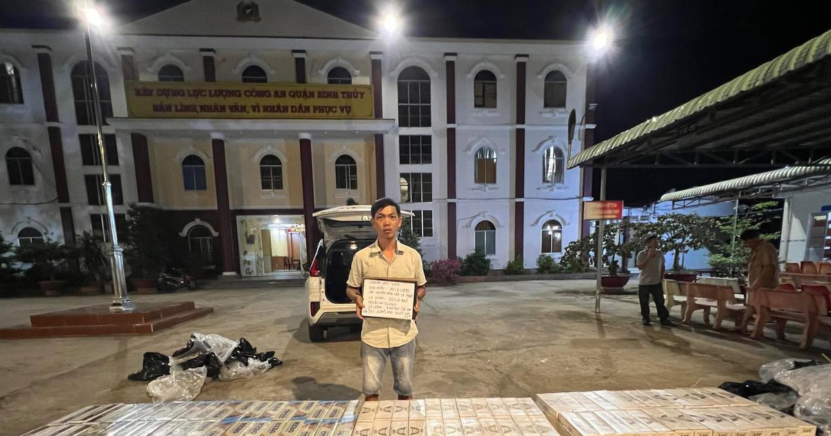 Cần Thơ: Tạm giữ 3 người liên quan vụ vận chuyển 8.400 bao thuốc lá lậu