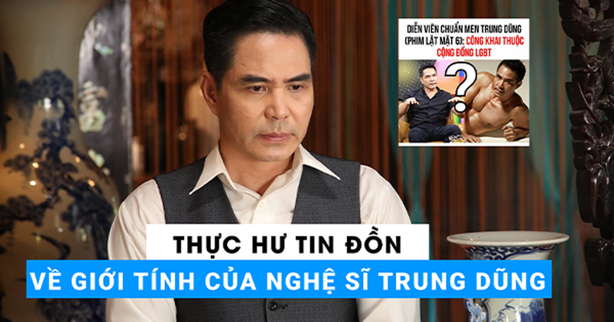 Nhập vai quá xuất sắc, Trung Dũng bị đồn là người thuộc cộng đồng LGBT