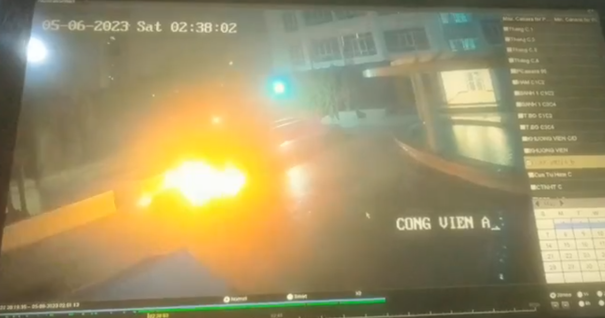 Bắt giữ người phụ nữ đổ xăng đốt chung cư