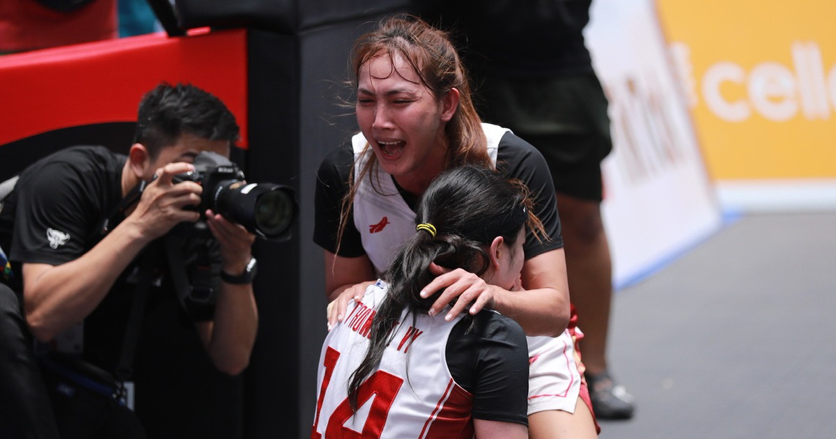 Giọt nước mắt nghẹn ngào của bóng rổ nữ 3x3 Việt Nam sau kỳ tích lịch sử