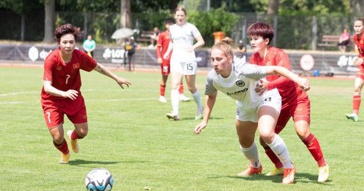 Đội tuyển nữ Việt Nam xuất sắc thắng trận giao hữu đầu tiên tại Đức