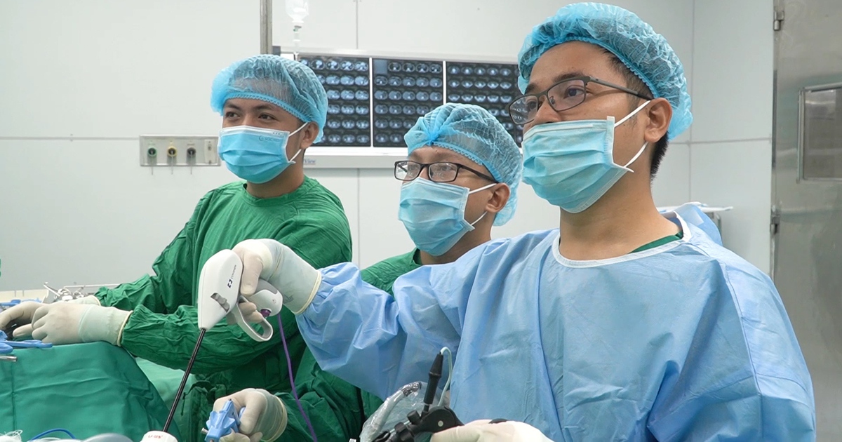 Việt Nam lần đầu tiên điều trị ung thư thận bằng phẫu thuật nội soi