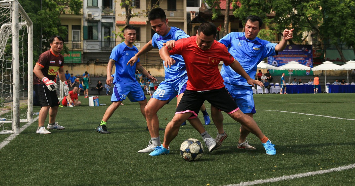 6 đội bóng tranh tài giải bóng đá Cơ quan T.Ư Đoàn 2023