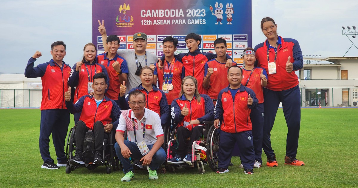 Xếp hạng huy chương ASEAN Para Games 12: Đoàn Việt Nam thi đấu bùng nổ