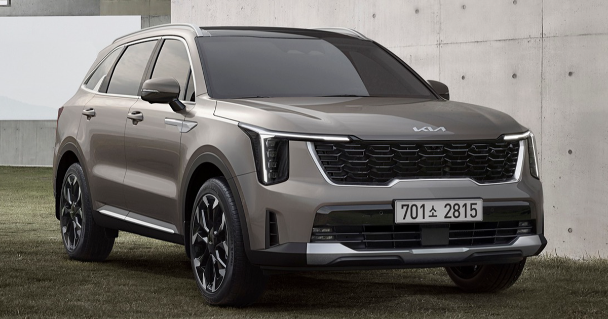 Kia Sorento 2024 nâng cấp ngoại hình mới