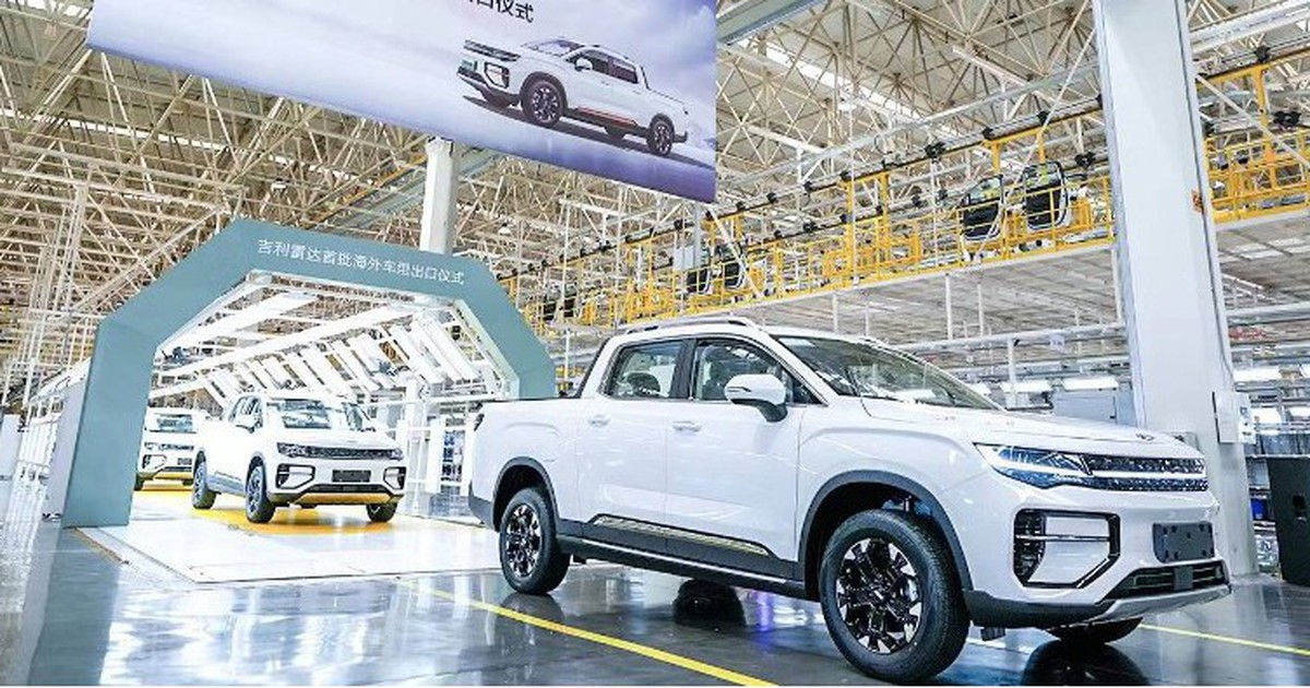 Xe bán tải điện 'Made in China' đầu tiên ra thị trường thế giới