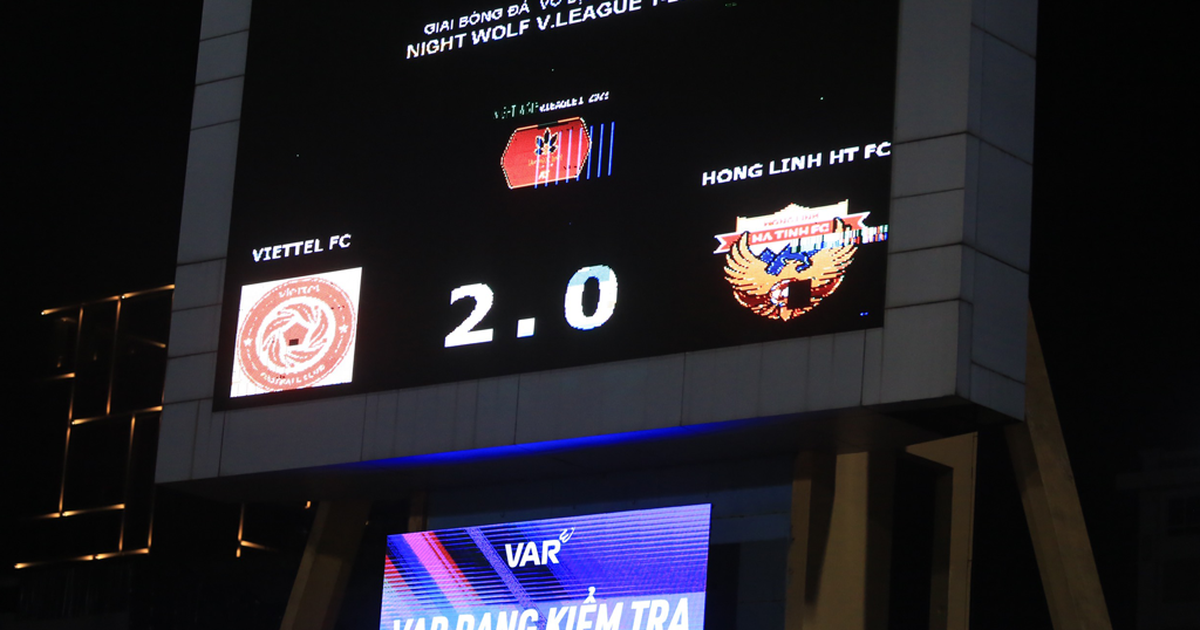 Khi V-League có VAR