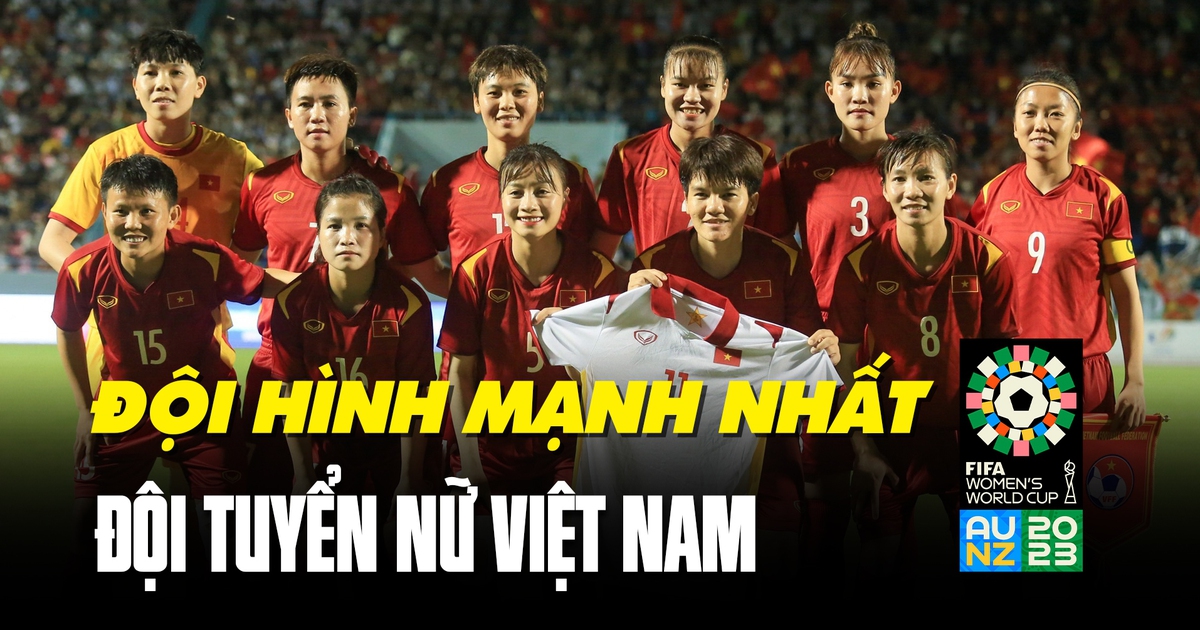Đội hình tối ưu của đội tuyển nữ Việt Nam dự World Cup 2023