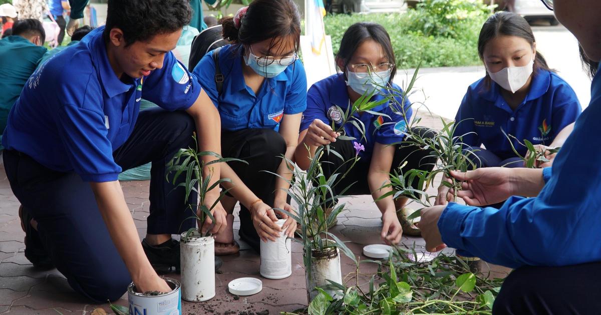 Để làm chủ tương lai, thanh niên cần trang bị kỹ năng xanh