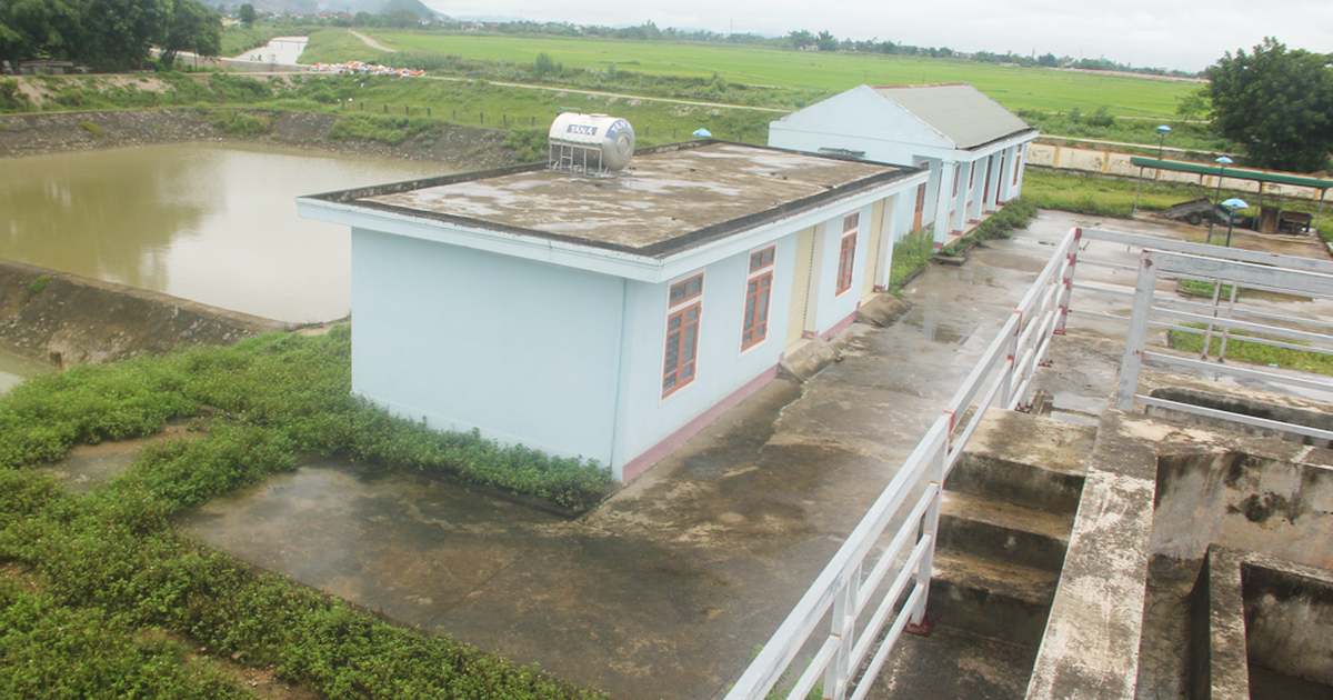 Nhà máy nước sạch xây xong rồi bỏ hoang