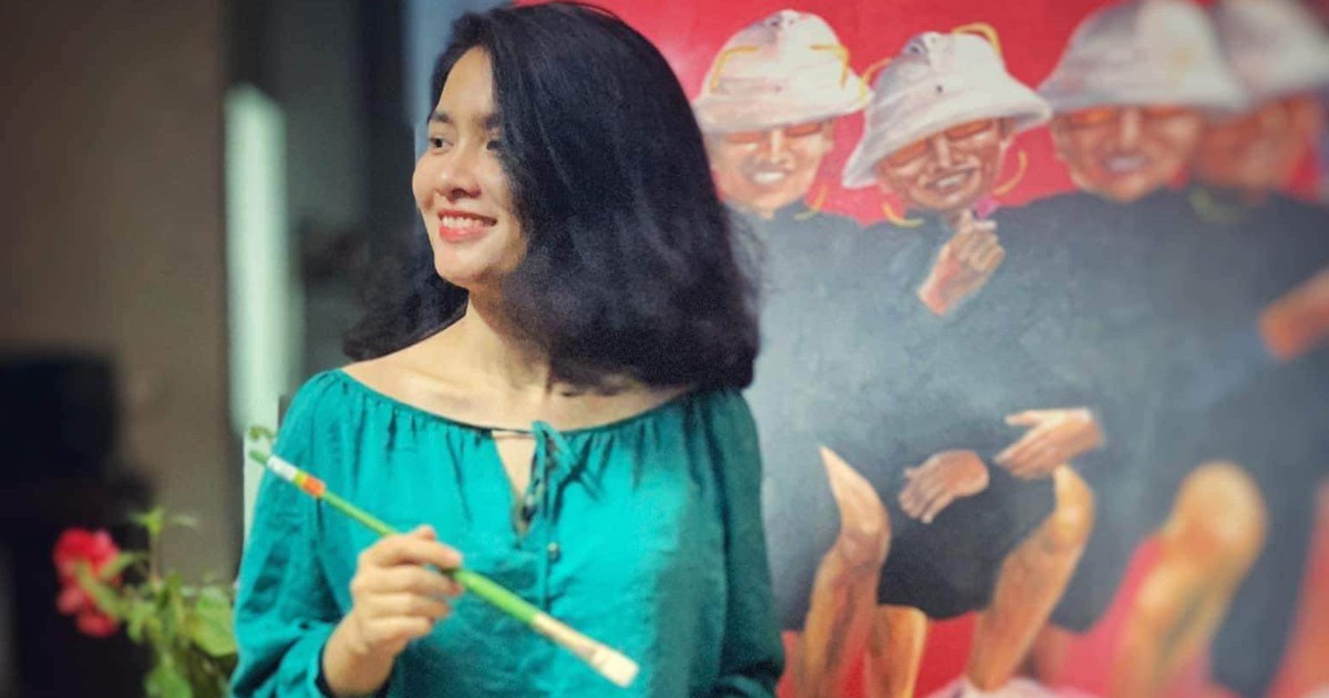 Cô họa sĩ xinh đẹp và tốt bụng