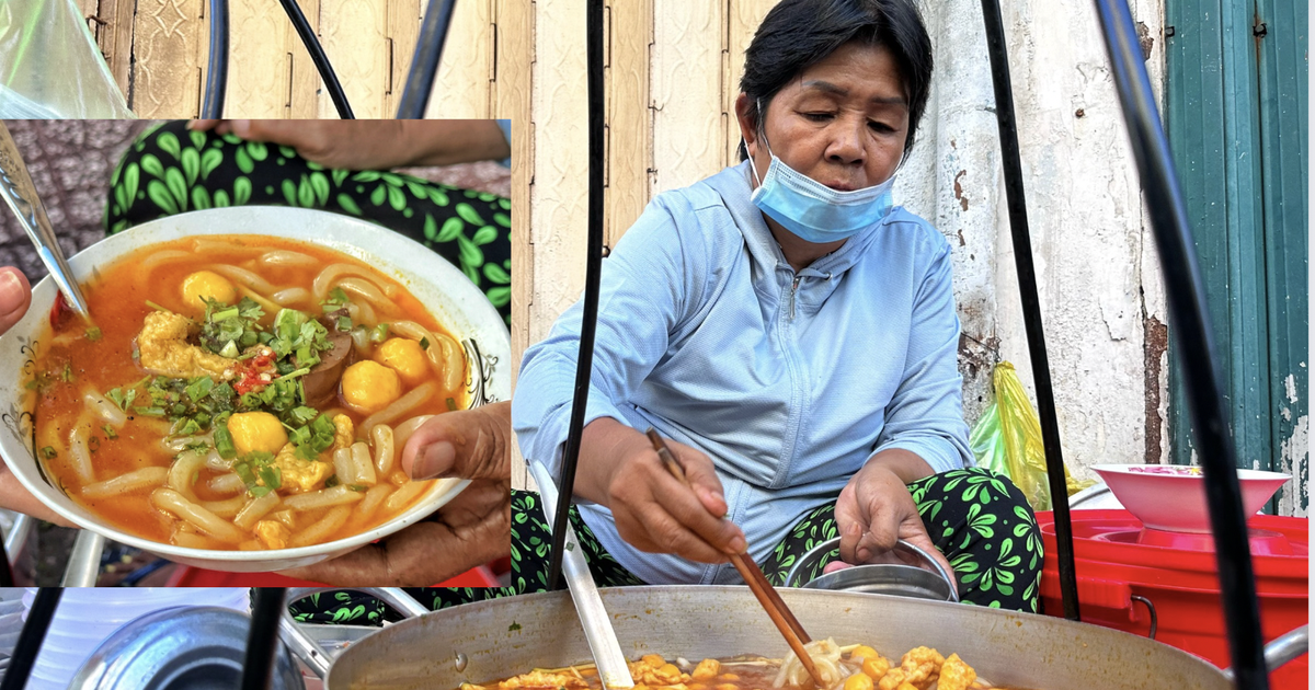 Gánh bánh canh 35 năm ở TP.HCM, bán từ lúc bà chủ còn thiếu nữ: '10.000 đồng cũng bán!'