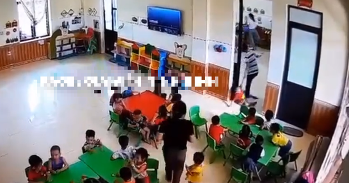 Cô giáo đánh và kéo lê trẻ mầm non bị phạt 7,5 triệu đồng