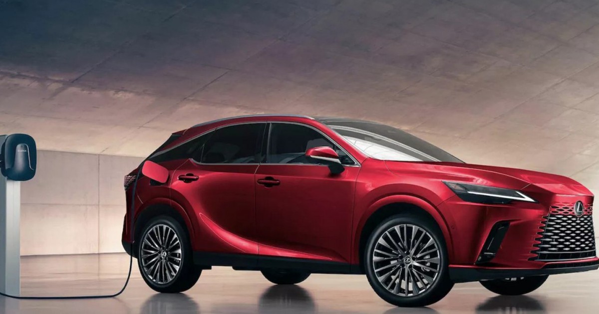 Lexus RX 450h+ 2024 thành xe điện nếu chỉ chạy trong phố