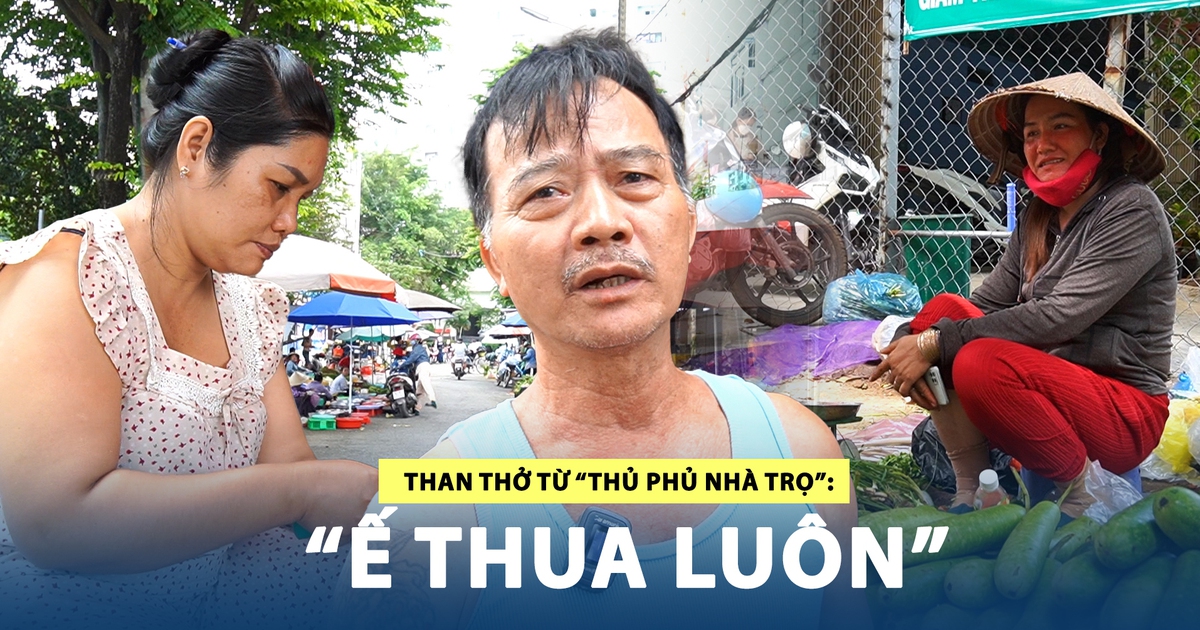 Hụt hẫng vì khu chợ ở ‘thủ phủ nhà trọ’ TP.HCM đìu hiu