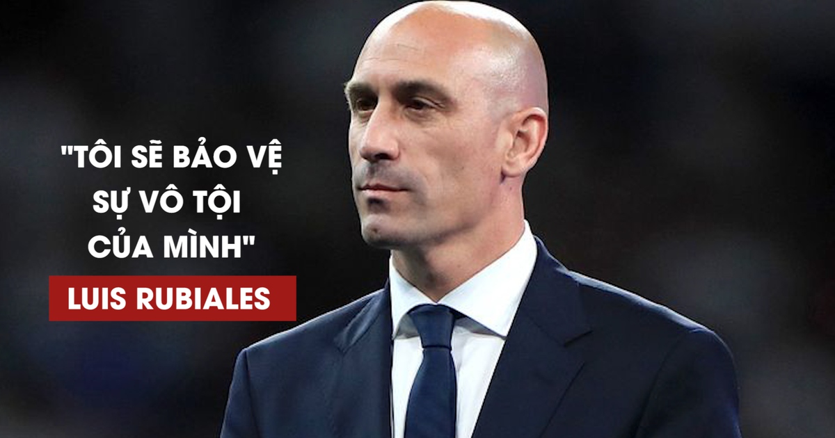 Khẳng định mình vô tội, Chủ tịch LĐBĐ Tây Ban Nha vẫn từ chức sau bê bối ‘nụ hôn World Cup’