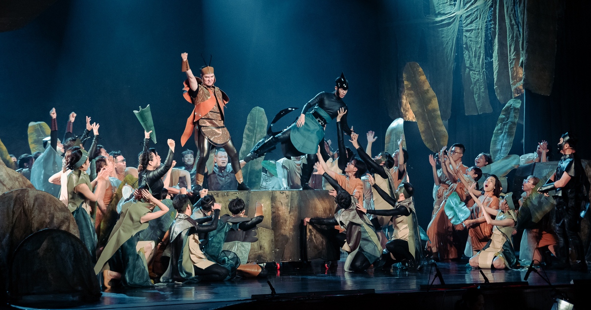 Nhạc kịch 'Dế Mèn phiêu lưu ký': Đánh thức ký ức và cả phần tâm hồn trong sáng