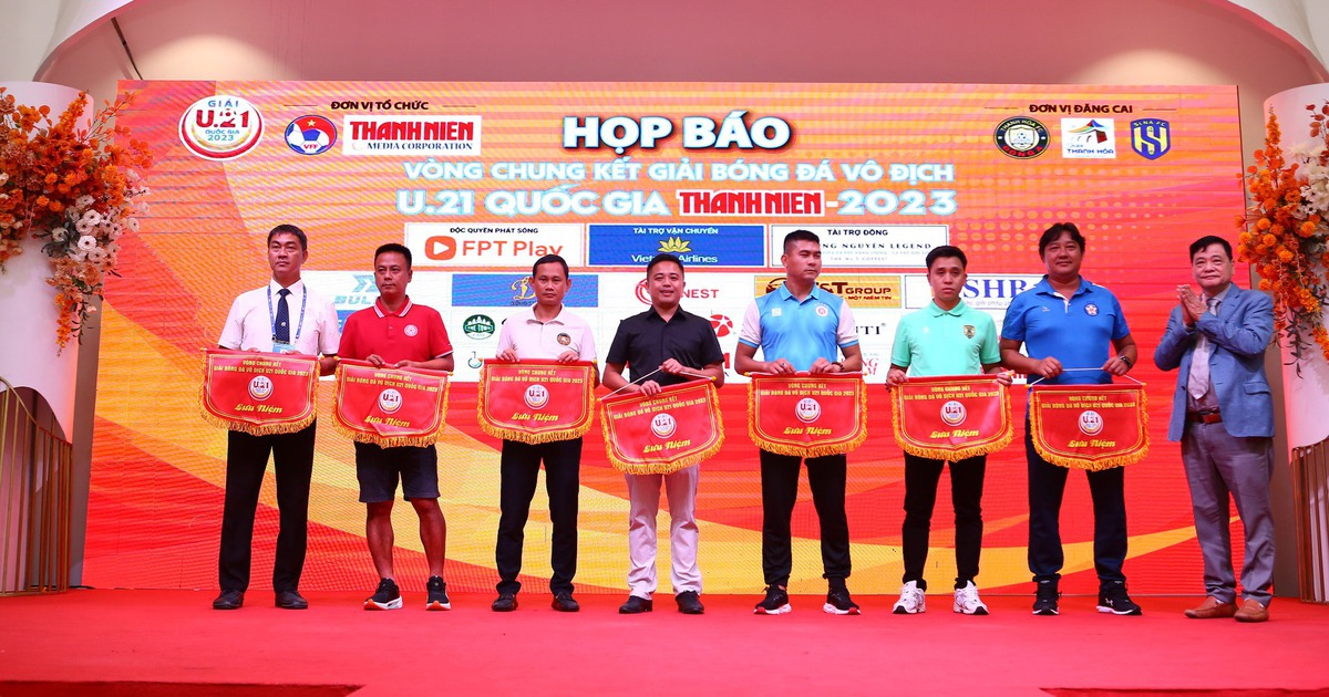 Giải U.21 quốc gia Thanh Niên 2023 quy tụ nhiều 'sao mai' của bóng đá Việt Nam