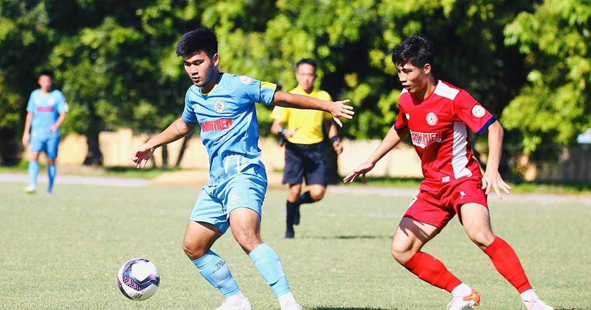 Giải U.21 quốc gia 2023: PVF-CAND giữ mạch bất bại