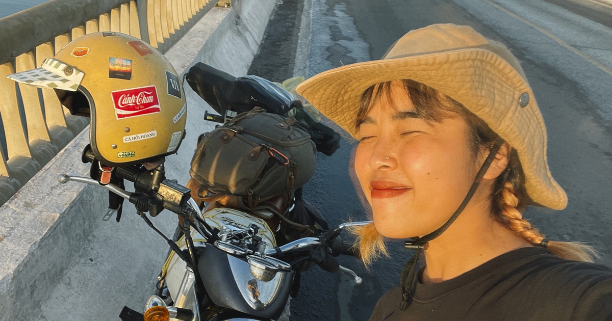 Cô gái ‘cưỡi’ mô tô một mình phượt xuyên Việt trong 42 ngày