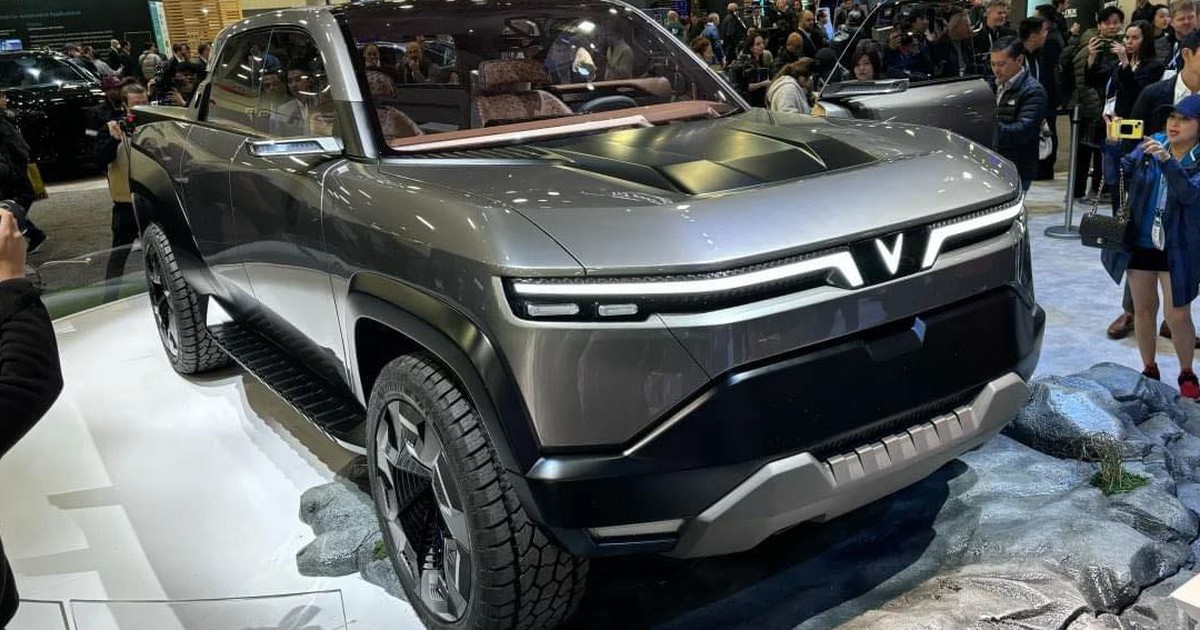 Xe bán tải điện VinFast VF Wild xuất hiện tại Mỹ