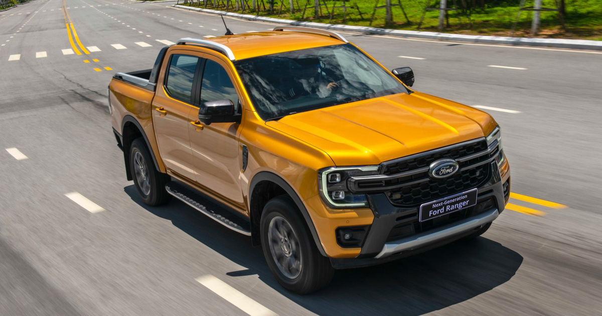 Năm 2023, người Việt mua sắm hơn 20.000 xe bán tải, 80% chọn Ford Ranger