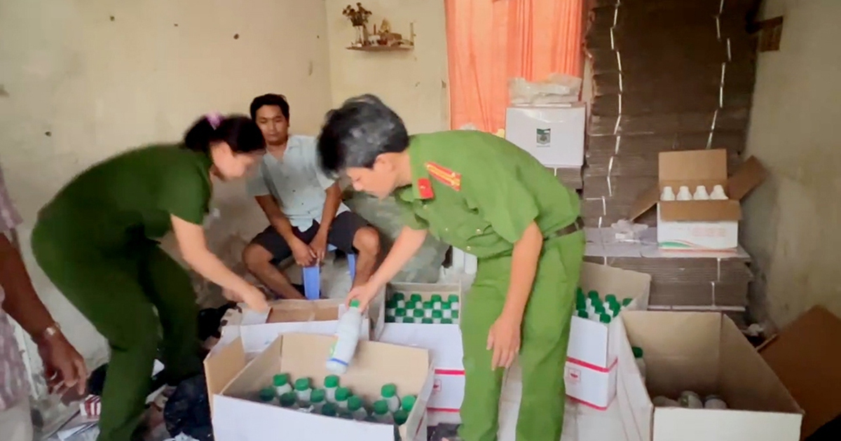 An Giang: Bắt đường dây sản xuất thuốc bảo vệ thực vật giả quy mô lớn