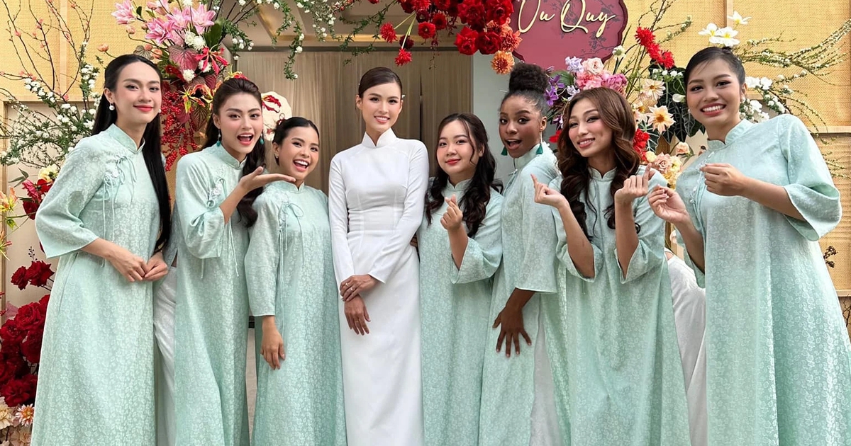 Cao Thiên Trang lên xe hoa sau nửa tháng thi Hoa hậu Hoàn vũ Việt Nam