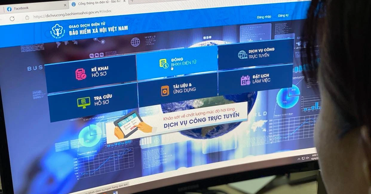 Cổng dịch vụ công bảo hiểm xã hội điện tử