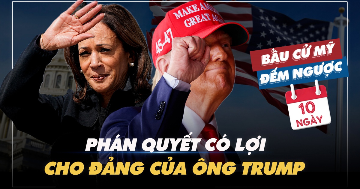 BẦU CỬ MỸ ĐẾM NGƯỢC: Phán quyết có lợi cho đảng của ông Trump