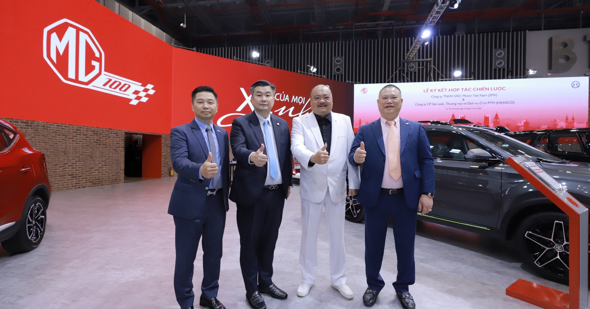 HAXACO tham vọng biến MG thành 'gà đẻ trứng vàng' tại Việt Nam