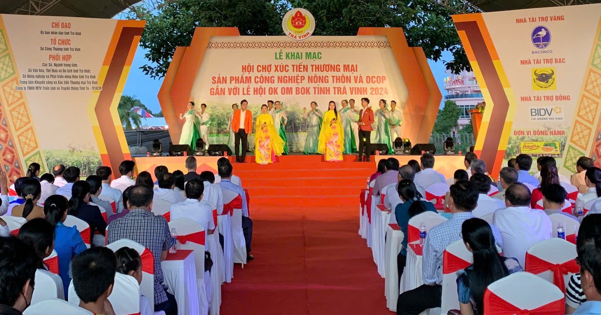 Hiệu quả hội chợ gắn với lễ hội Ok Om Bok tỉnh Trà Vinh năm 2024