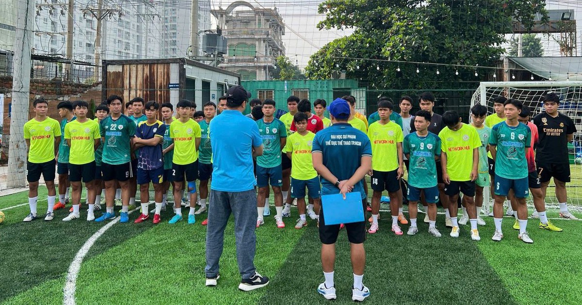 Ho Chi Minh City University of Physical Education and Sports: Many fluctuations in the force, determined to defend the championship