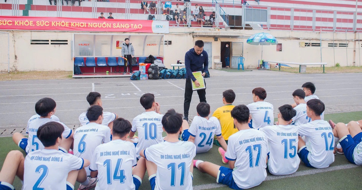 Interesting V-League referee leads Dong A University of Technology: Unexpected unknown!