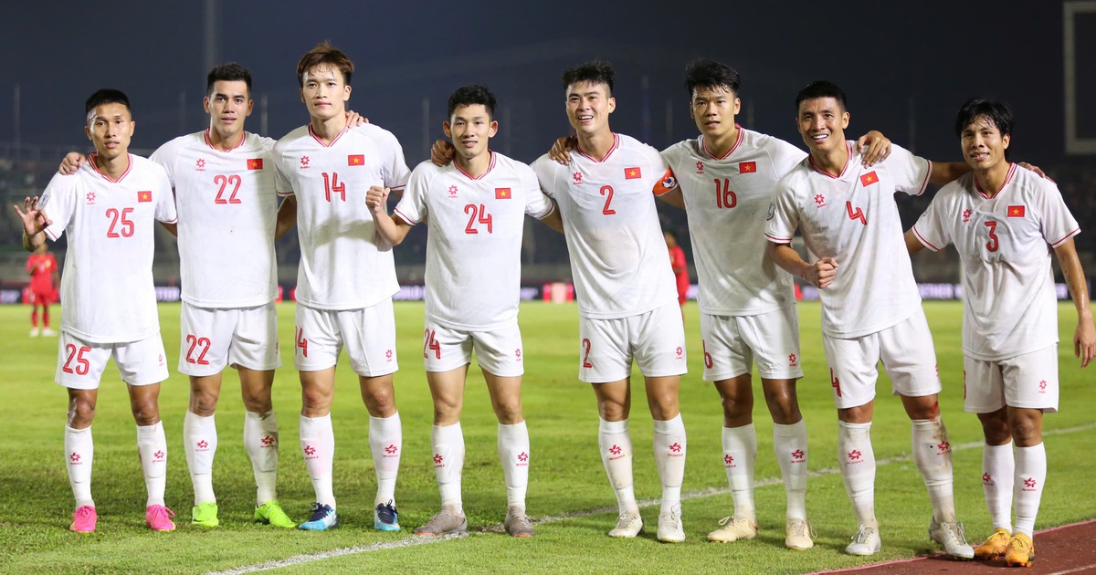 Vietnam team: Important adjustments for the match against Indonesia